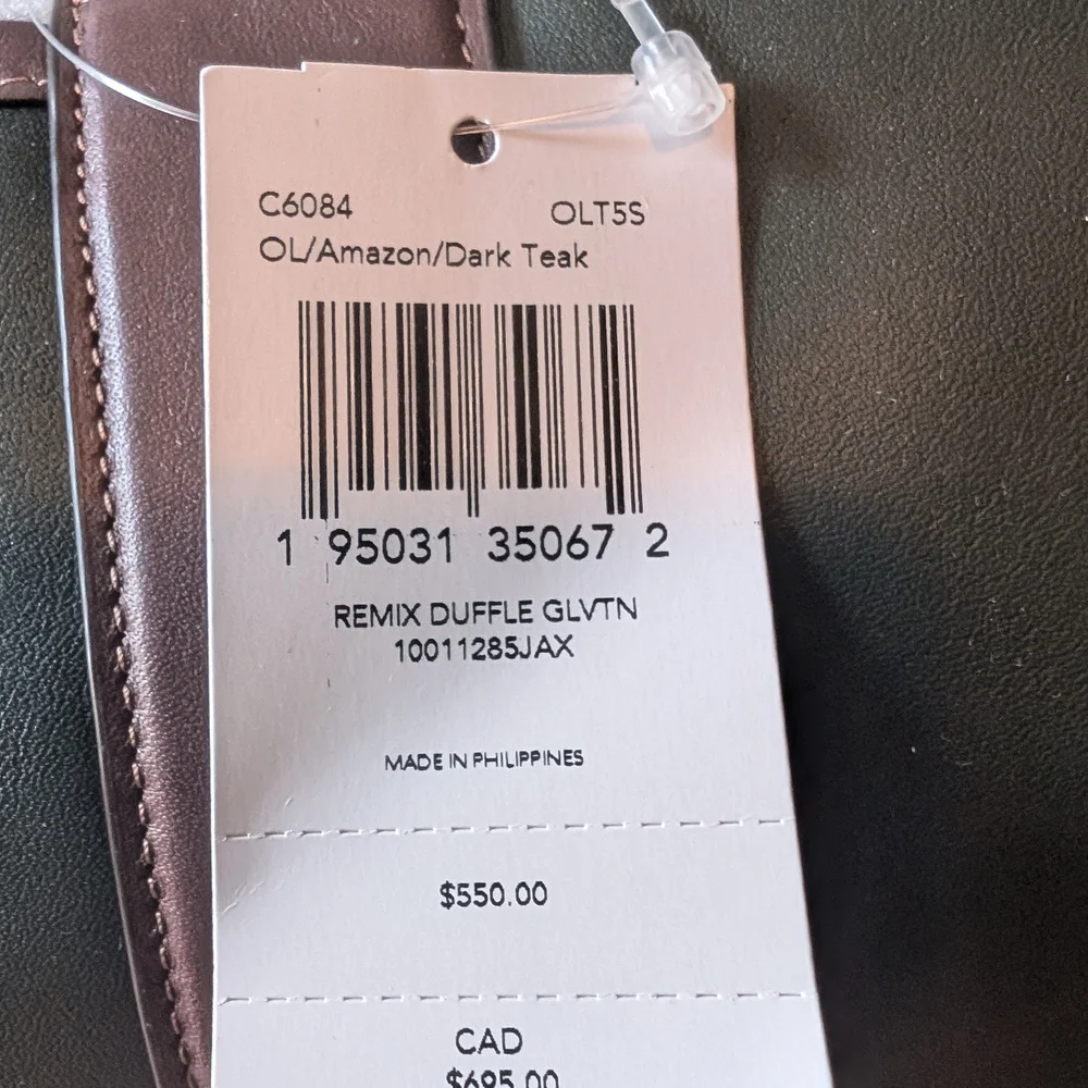 Coach Remixed Duffle (Minor Marks On leather) - Picture 3 of 14